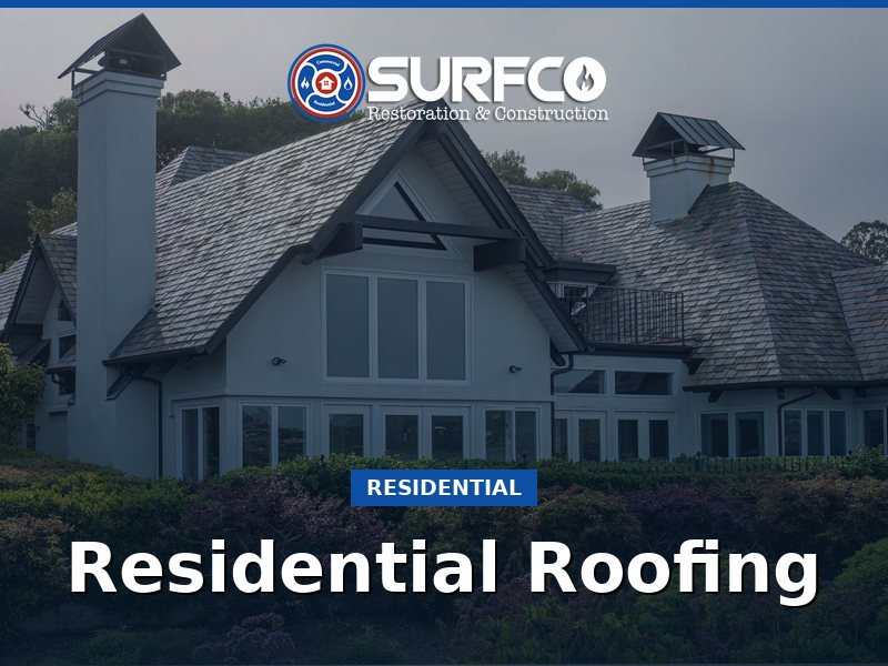Residential Roofing in Northwest Arkansas by Surfco